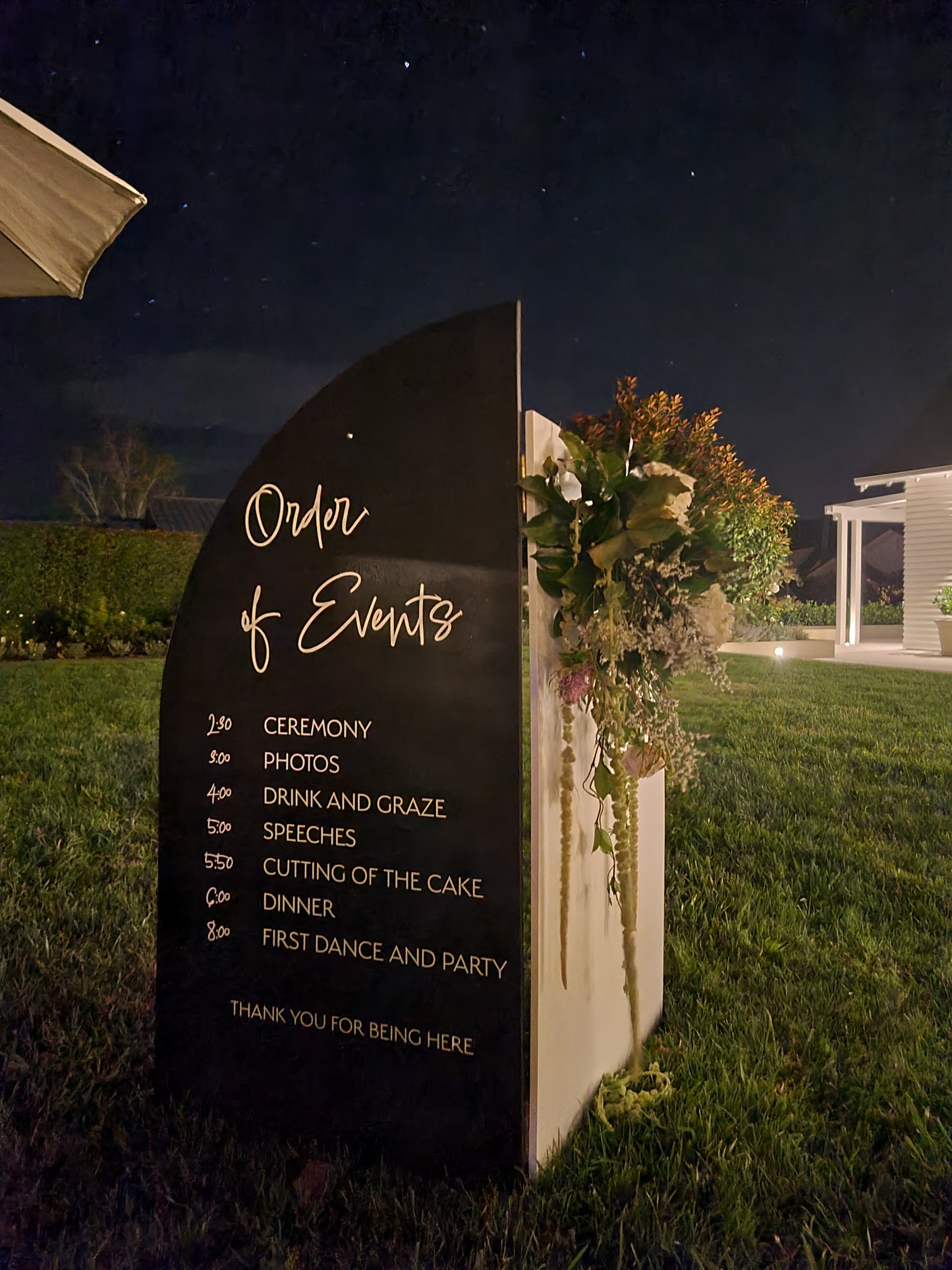 Wedding Quote Sign - Custom