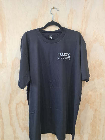 Tojo’s Racewire Tee – Gold / Black / Grey