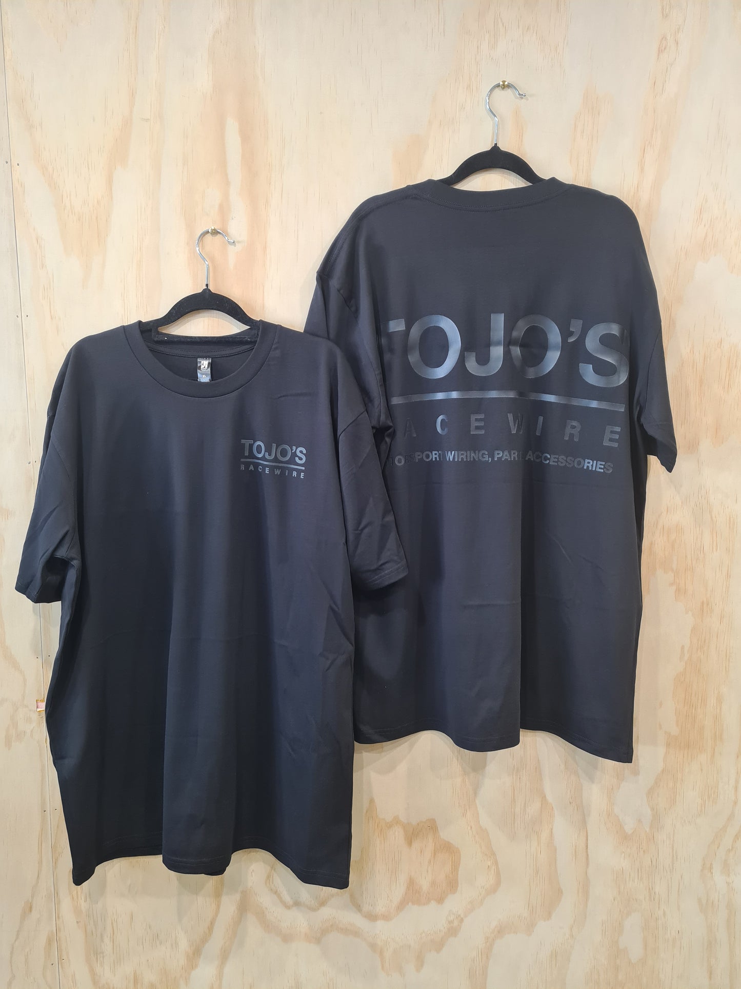 Tojo’s Racewire Tee – Gold / Black / Grey