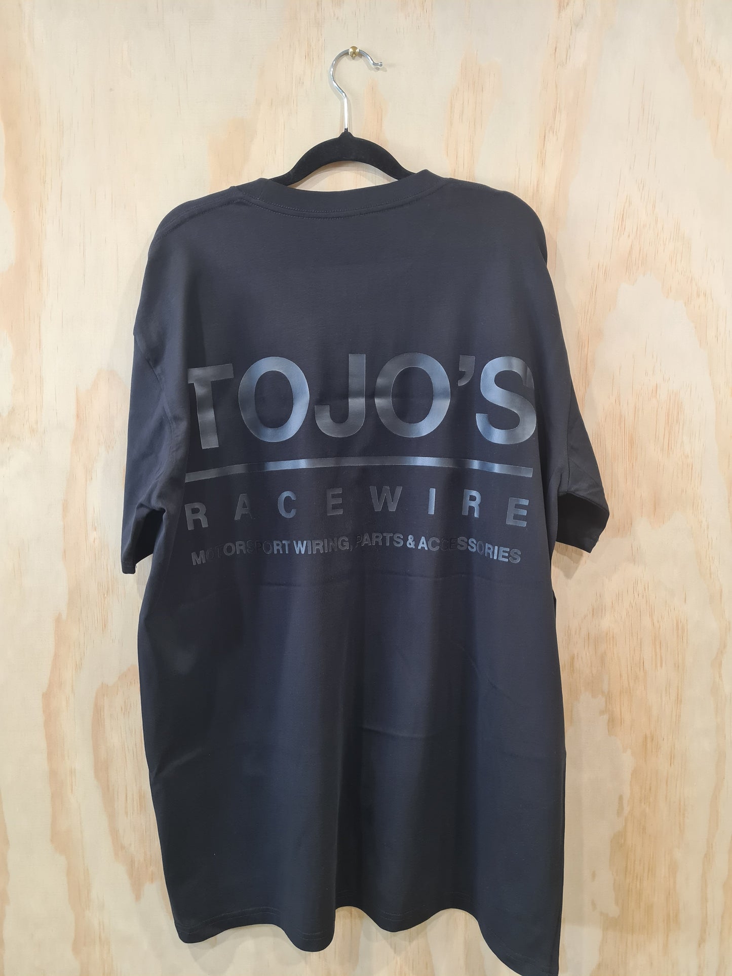Tojo’s Racewire Tee – Gold / Black / Grey