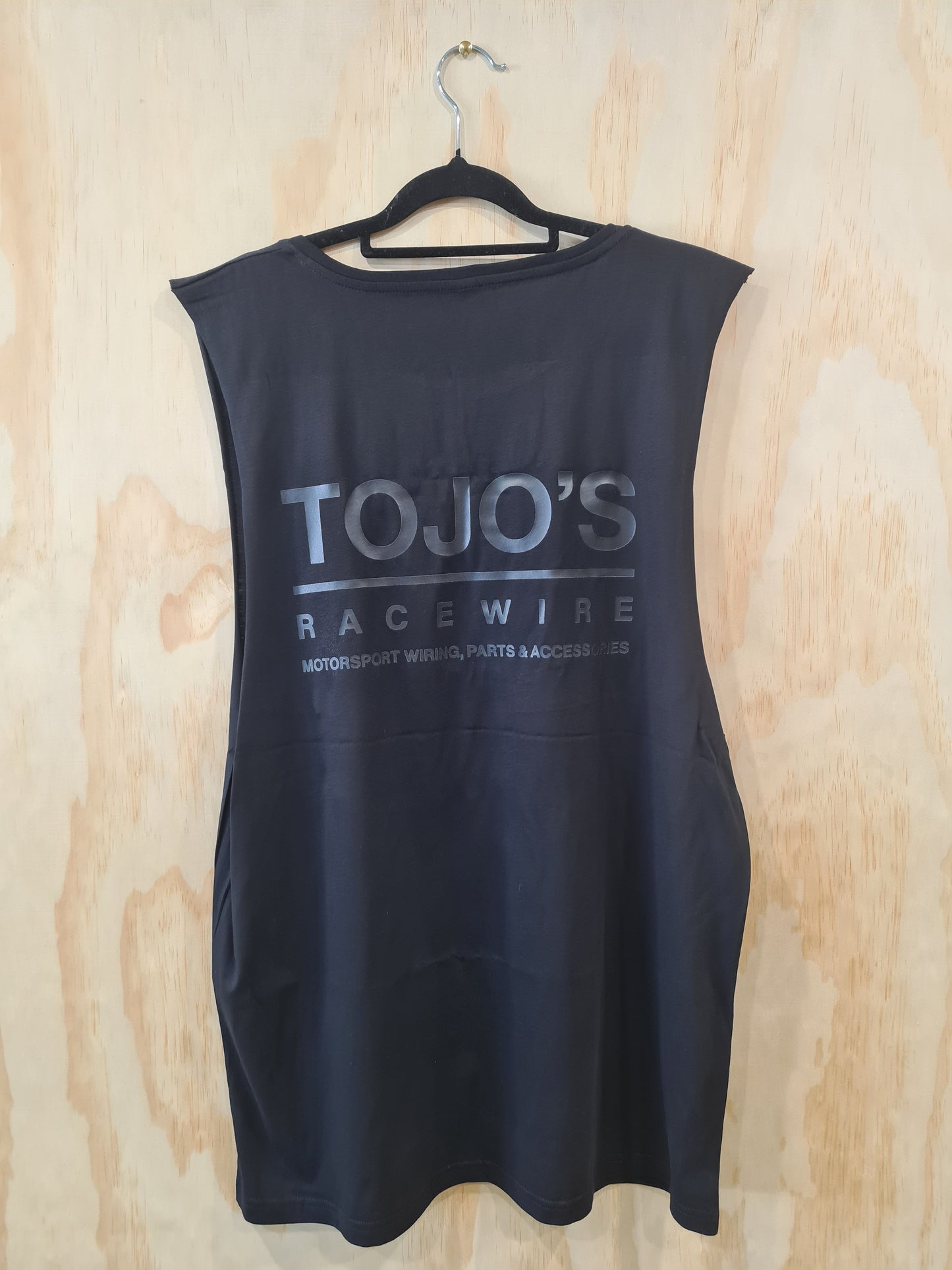 Tojo’s Racewire Tank – Gold / Black / Grey