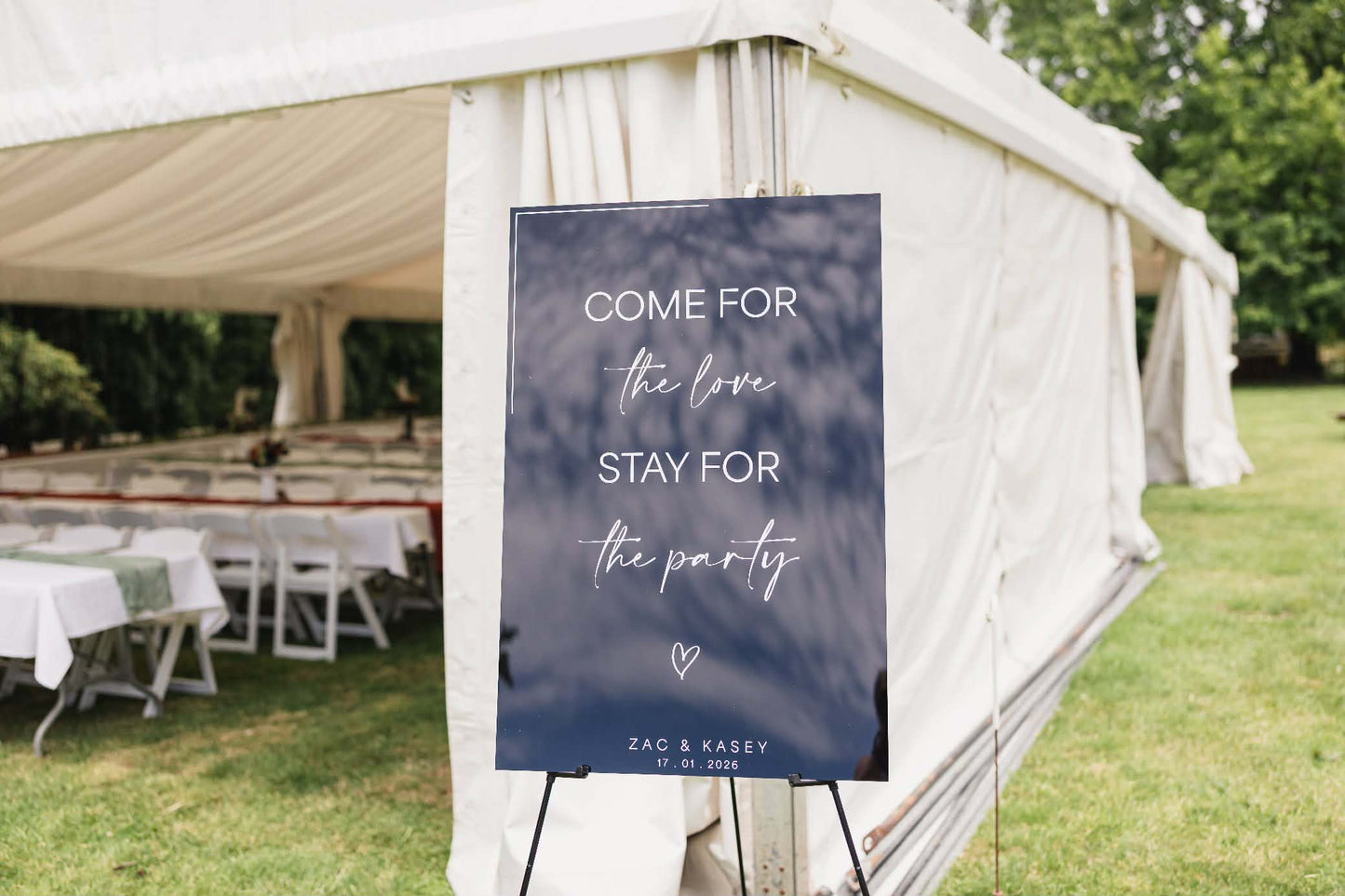 Wedding Quote Sign - Custom