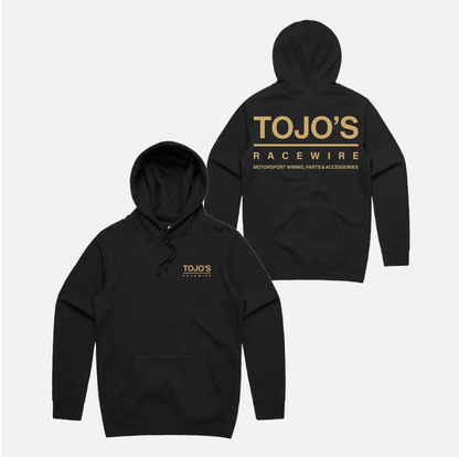 Tojo’s Racewire Hoodie – Gold / Black / Grey