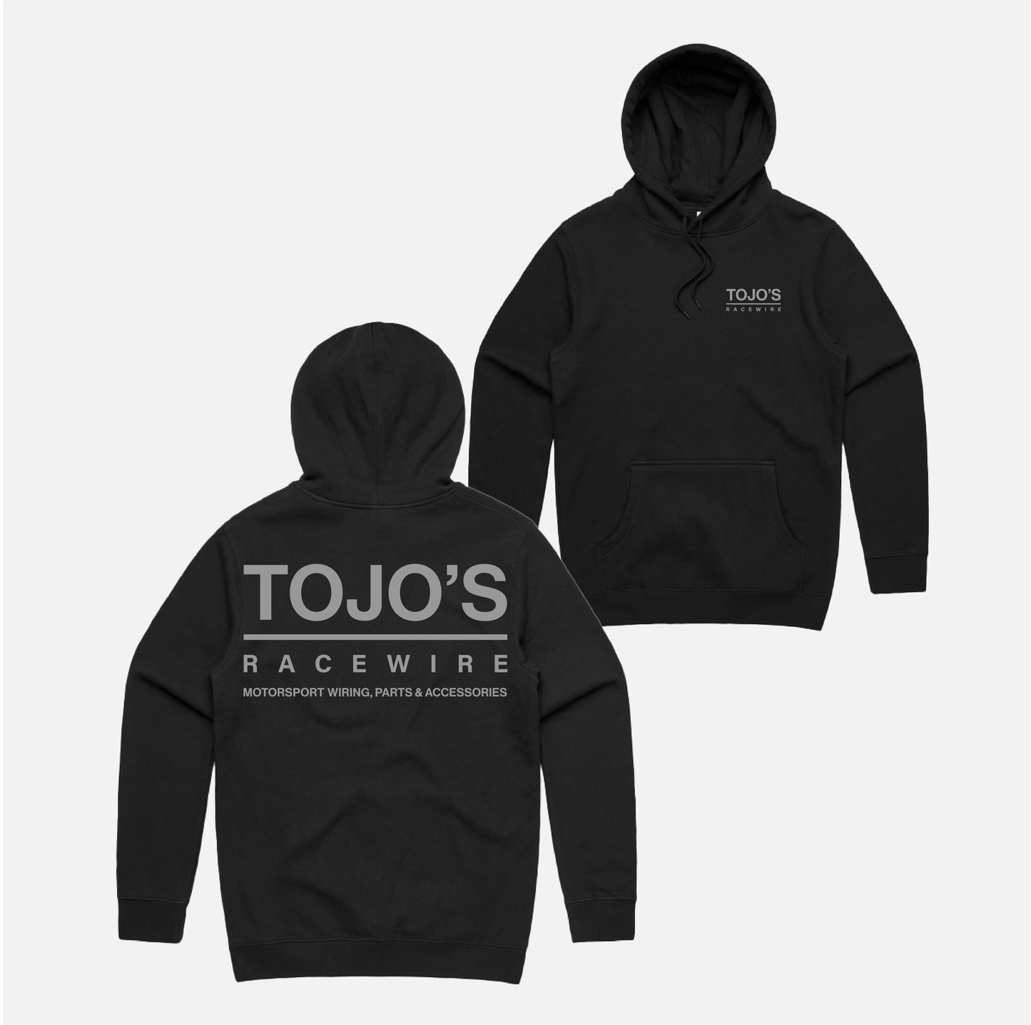 Tojo’s Racewire Hoodie – Gold / Black / Grey