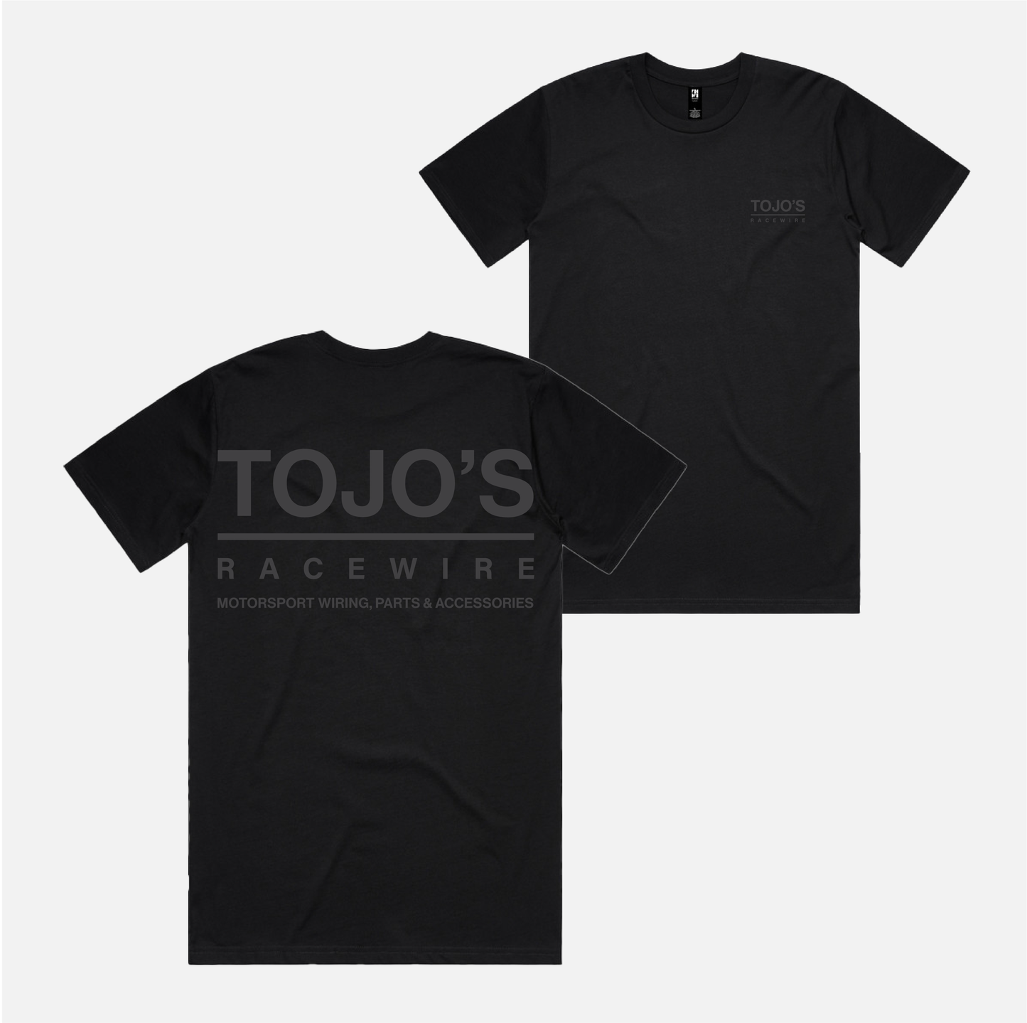 Tojo’s Racewire Tee – Gold / Black / Grey