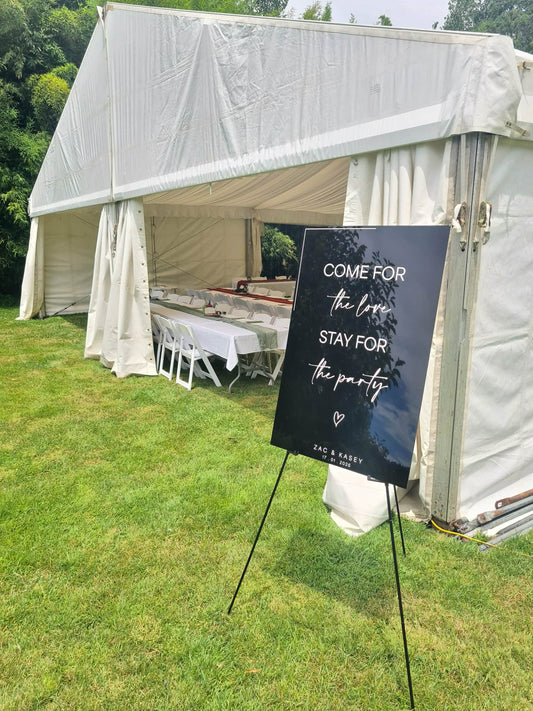 Wedding Quote Sign - Custom