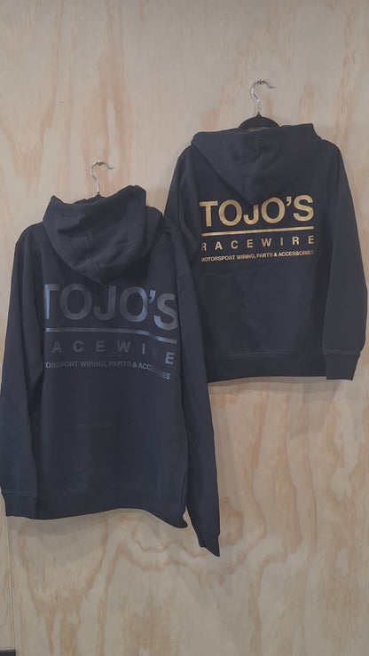 Tojo’s Racewire Hoodie – Gold / Black / Grey